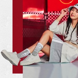 SKECHERS 斯凯奇 74346 女士复古休闲板鞋