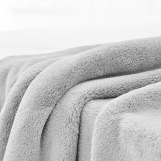 HOYO 毛巾礼盒 礼品毛巾2件套系列  34*75cm  雪滑绒毛巾 乳白色+灰色 18盒起拍