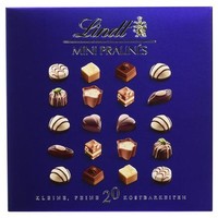 Lindt 瑞士莲Pralines迷你果仁奶油夹心巧克力礼盒100g