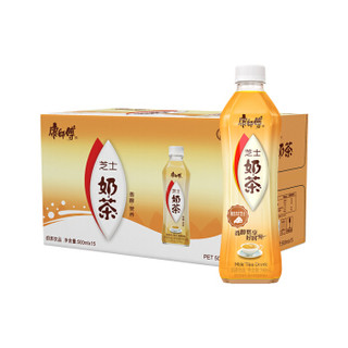 康师傅 奶茶饮料 芝士味500ml*15瓶 整箱装(）