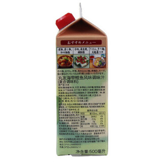 日本进口 丸友 海带鲣鱼酱油调味汁 寿喜烧 500ml