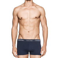 Calvin Klein CK 男士平角内裤套装 3条装 送男友礼物 U2664G 4KU黑蓝蓝 L