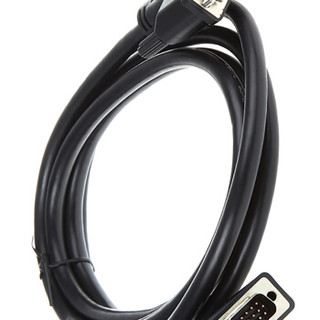 RS Pro欧时 2m 黑色 DVI-A至VGA 公至公 DVI VGA 视频电缆组件 PVC