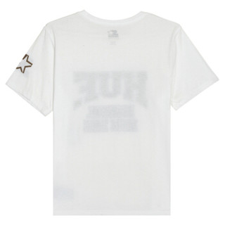 HUF 男士白色短袖T恤 TS00834-WHITE-S