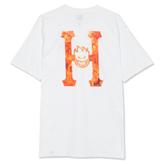HUF 男士白色短袖T恤 TS00739-WHITE-S