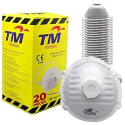 Temsan 防尘面罩 20 件装 - FFP1 - EN 149:2001