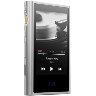 飞傲（FiiO） M9 便携HiFi双向蓝牙联网MP3无损音乐播放器 银色