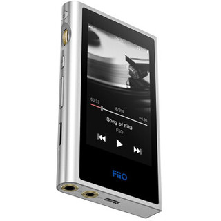 飞傲（FiiO） M9 便携HiFi双向蓝牙联网MP3无损音乐播放器 银色