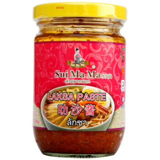 泰国进口水妈妈叻沙酱冬阴功汤料炒饭酱叻沙面东南亚风味调味品辣虾酱