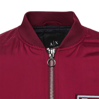 ARMANI EXCHANGE 阿玛尼奢侈品19秋冬新款男士棉服装-上衣 6GZBG8-ZNFQZ RED-1472 XL