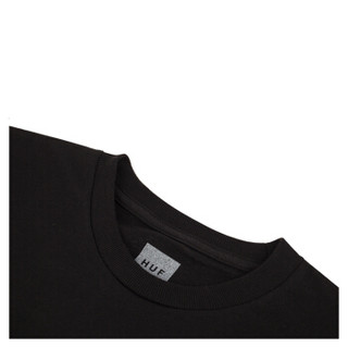 HUF 男士黑色短袖T恤 TS00587-BLACK-M