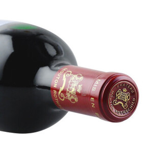 法国进口红酒 1855列级庄 木桐酒庄干红葡萄酒2014年 750mL  一级庄