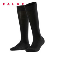 FALKE 德国鹰客 Sensitive London舒适袜口商务休闲及膝女袜 黑色black 35-38 47626-3009