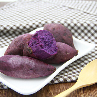 绿鲜知 紫薯 紫心地瓜 红薯 约2.5kg 健康粗粮 新鲜蔬菜