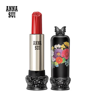 安娜苏 Anna sui 魔漾繁花唇膏F401 艳红康乃馨 3g (唇蜜 唇釉 口红)