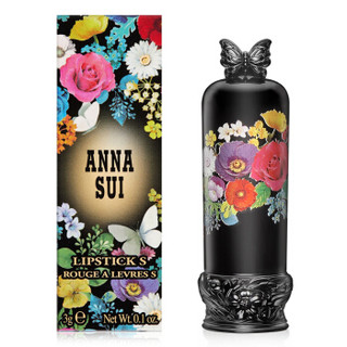 安娜苏 Anna sui 魔漾繁花唇膏F401 艳红康乃馨 3g (唇蜜 唇釉 口红)