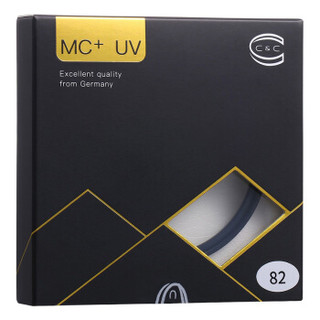 C&C C C&C MC UV镜82mm UV镜 mc uv保护镜 单反佳能 尼康 索尼 相机滤镜 滤光镜 超薄双面多层镀膜无暗角