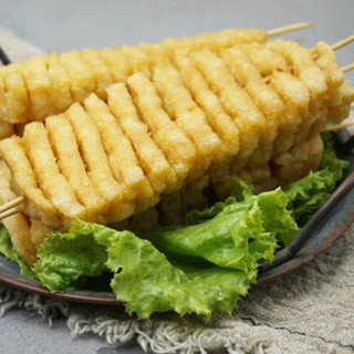 聚怀斋 恋佳兰花串700g 鲜豆腐串 关东煮火锅食材 豆制品 （新老包装交替发货）