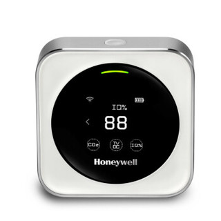 霍尼韦尔（Honeywell）甲醛检测仪空气质量检测仪家用 车载空气净化检测器PM2.5温湿度检测 可联网HAQSPF