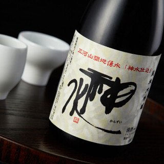 神水 纯米大吟酿 日本原装进口清酒 洋酒 米酒 1800ml