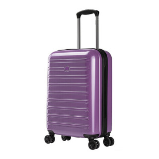 DELSEY 法国大使 双杆万向轮拉杆箱旅行箱托运箱 紫色 28英寸