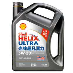 Shell 壳牌 超凡喜力 天然气全合成机油 Helix Ultra 5W-30 API SN级 4L