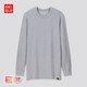 UNIQLO 优衣库 HEATTECH EXTRA WARM 418795 男士圆领T恤