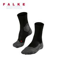 FALKE 德国鹰客 RU3系列 丙纶 运动男袜 黑色black-mix 42-43 16701-3010