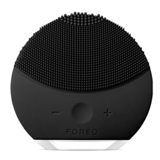 斐珞尔（FOREO）硅胶电动毛孔清洁美容按摩洗脸器洁面仪 露娜迷你2代 LUNA MINI2 午夜黑