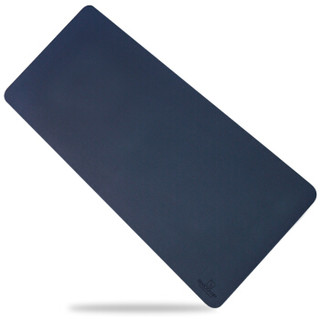 EXCO 宜适酷 防水皮质鼠标垫超大号办公桌垫  特大号双面游戏垫 魅力蓝  BAS1801-03