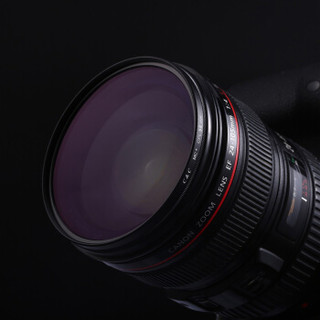 C&C 单反偏振镜 uv镜 偏光镜 MC CPL 58mm 双面多层镀膜滤镜 增加饱和度 消除反光 风光摄影 相机滤镜