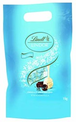 Lindt 瑞士莲 Lindor Stracciatella奶油巧克力碎冰淇淋味—白巧克力球