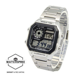 CASIO 卡西欧 AE1200WHD-1A 男款运动腕表 *3件