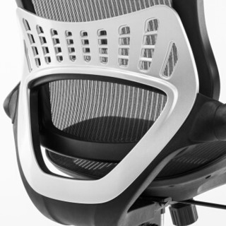 永艺/UE 人体工学电脑椅子 办公椅老板转椅 电竞椅家用透气网布座椅可躺 900AH 黑色