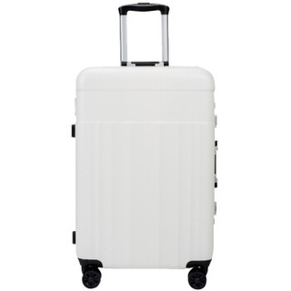 维多利亚旅行者（VICTORIATOURIST）拉杆箱20英寸旅行箱 大容量行李箱登机箱万向轮女8016白色