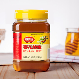 FUSIDO 福事多 枣花蜂蜜2000g 大瓶装液态蜜