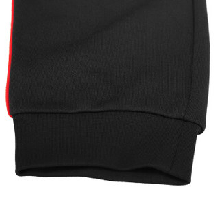 匹克（PEAK）运动裤女女子针织九分裤弹性舒适轻便训练休闲裤 DF393122 黑色 L