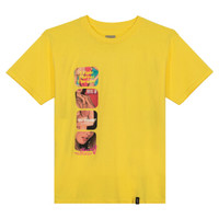 HUF 男士黄色短袖T恤 TS00586-AURORA YELLOW-M