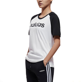 阿迪达斯 ADIDAS NEO 女子 休闲系列 W CE TEE 2 运动 T恤 DW7947 L码