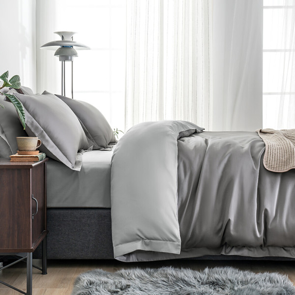 京东京造 母婴级a类纯棉四件套 晨雾灰 1.8m床【报价 价格 评测 怎么