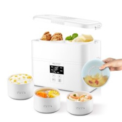 LIFE ELEMENT 生活元素 F19 电热饭盒 智能款 双层四胆 2L