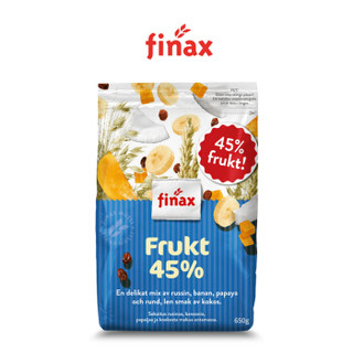 瑞典finax45%水果代餐麦片 免煮即食早餐燕麦片650g/袋