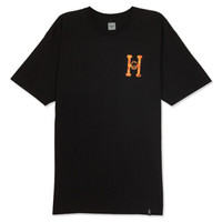 HUF 男士黑色短袖T恤 TS00739-BLACK-M