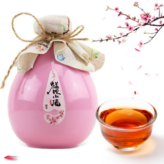 猫呗小酒桃花酒桃花醉桃花酿果酒女士低度甜酒好喝的果酒500ml