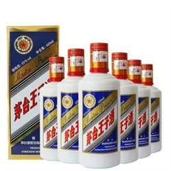 茅台 MOUTAI 茅台 蓝王子酒 酱香白酒 53度 白酒 425ml*6  整箱装 酱香型