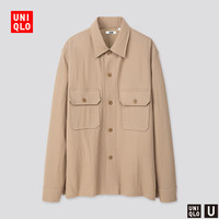 UNIQLO 优衣库 男装 休闲针织衬衫(长袖) 426173