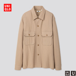 男装 休闲针织衬衫(长袖) 426173 优衣库UNIQLO