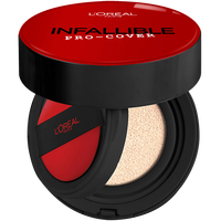 L'OREAL PARIS 巴黎欧莱雅 不脱妆遮瑕粉底气垫BB