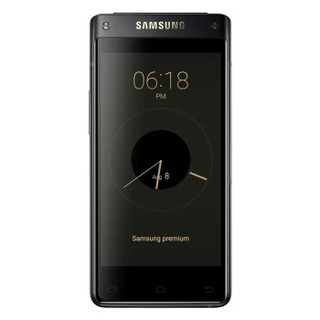 SAMSUNG 三星 SM-G9298 翻盖智能手机 （4GB、64GB、黑色）