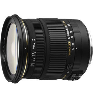 SIGMA 适马 17-50mm F2.8 EX DC OS HSM 标准变焦镜头 佳能卡口 77mm